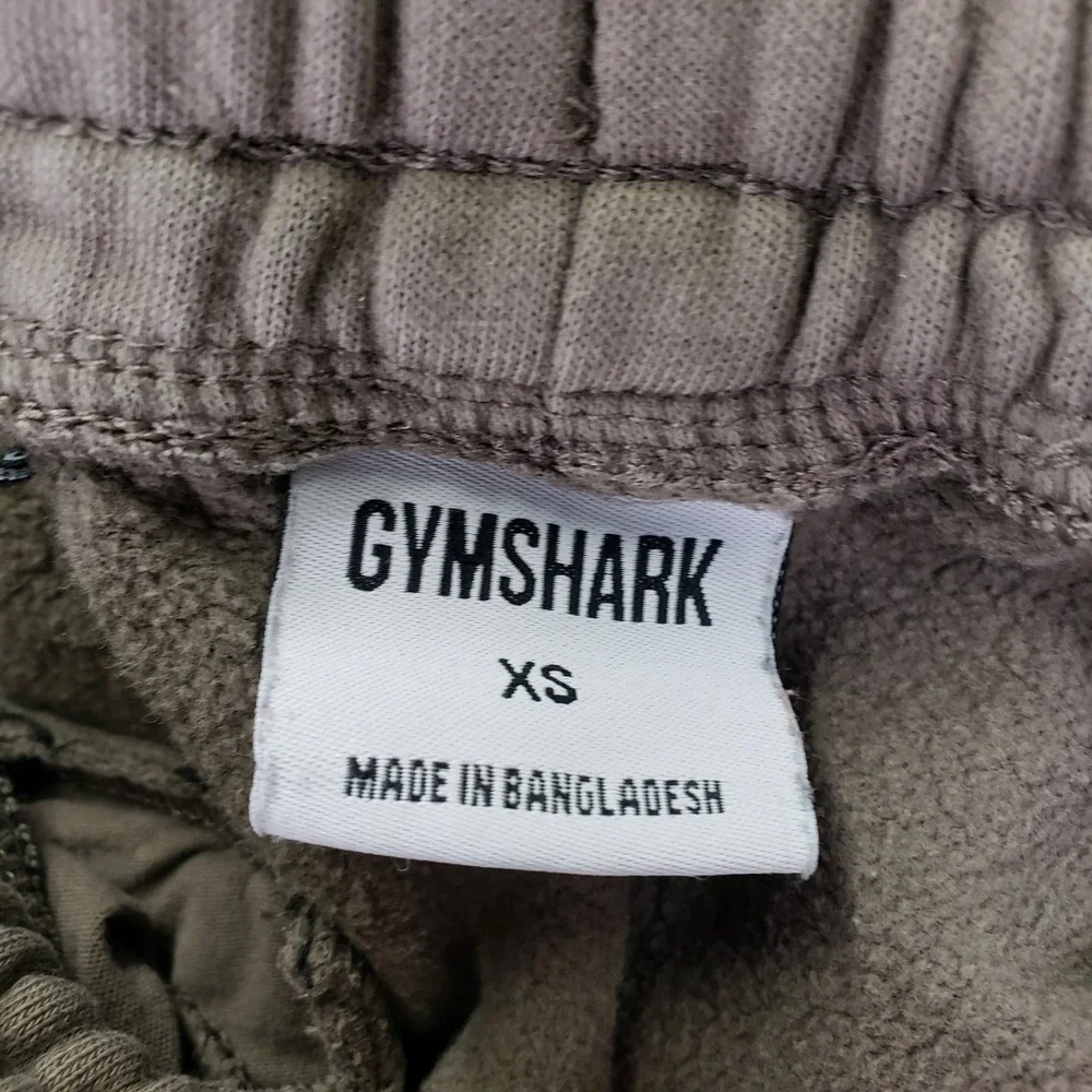Gymshark Cargo Sweat Shorts Mens XS Olive Green Athletic Loungewear Gorpcore